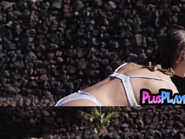 Breathtaking chicks undressed fantastic body after excitement striptease for Playboy