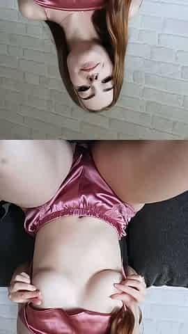 Jessy funny amateur teen brunette toying
