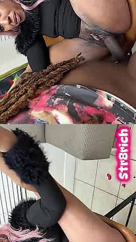 Lesbo teenager Come get this large ebony dong doxy