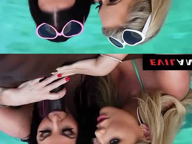 Savannah Bond And Angela White - Angela & Savannah Share Bbc Anal