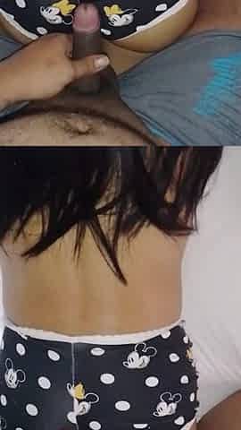 I Make My Skinny Stepsister Hot and Eager for Cock
