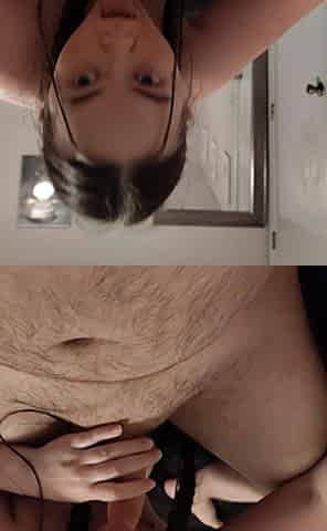 Thick Floozy bounces on knob