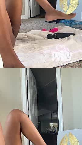 Squirting for the first time on live