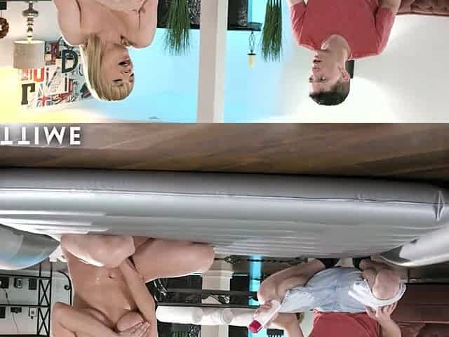 ADULT TIME - Dana DeArmond Implores For Rion King's Slippery Ramrod Whilst Practicing Nuru Massage!