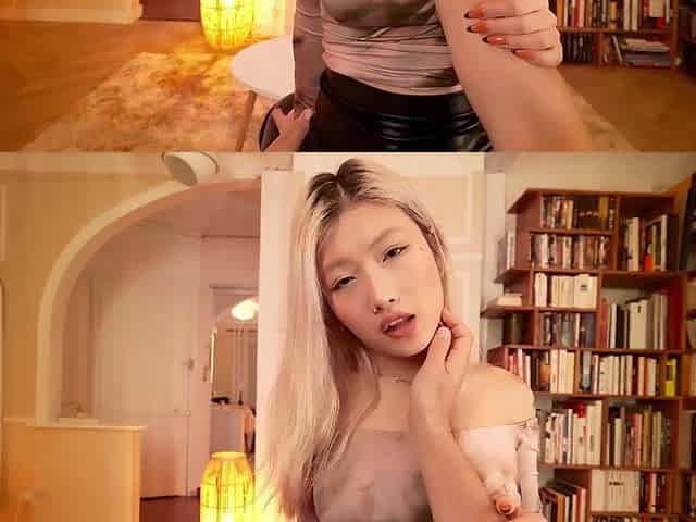 your 1st date with oriental nymphomaniac Dolly Orchid goes smooth