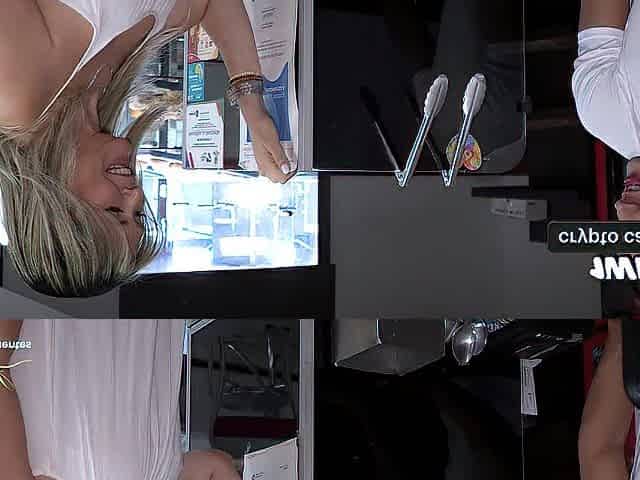 mother I'd like to fuck takes youthful baker home to be filled with milk - Monique Fuentes and Max Betancur