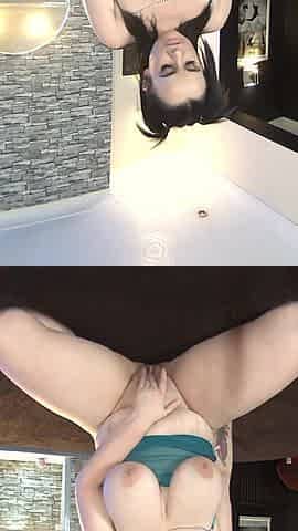 Busty Belle Solo and Gloryhole