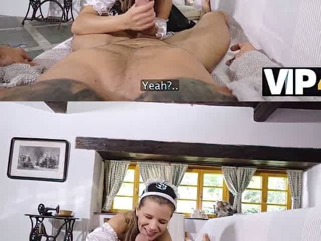 Naughty Maid Sarah Kay Provides Extra Service In Pov