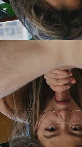 Petite Asian Girl Give a Lapdance and Then Gets Railed