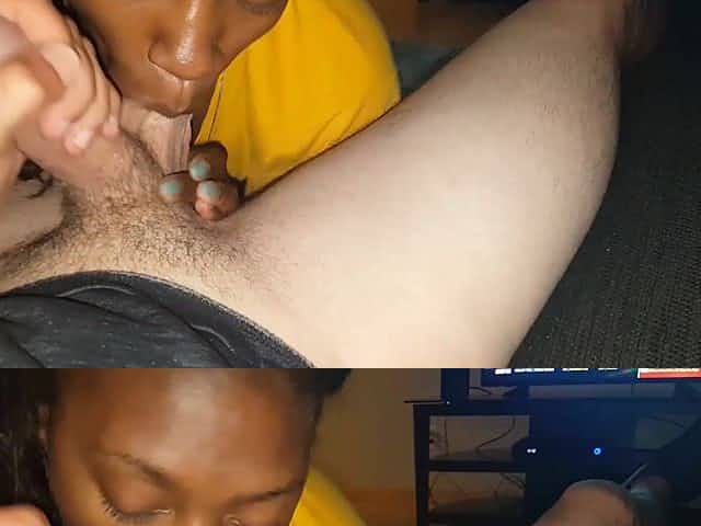 Beautiful Step Mama sucking and screwing BWC