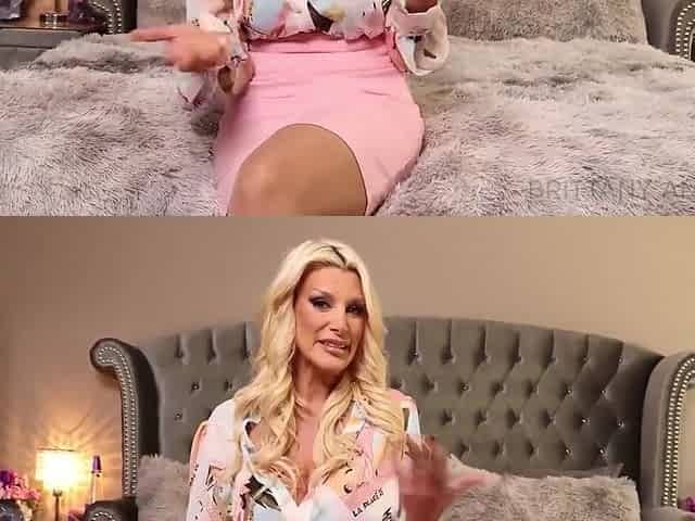 Busty Brittany And Brittany Andrews - Stunning Busty Blonde Rubs Her Big Tits And Pussy!