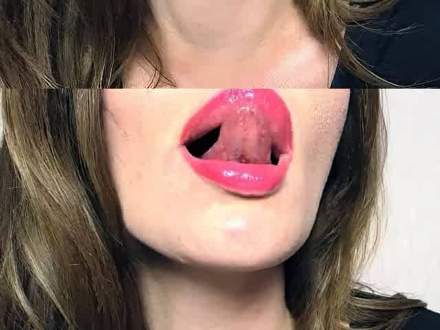 Miss Honey Barefeet - Sensual Lips Tease With Joi