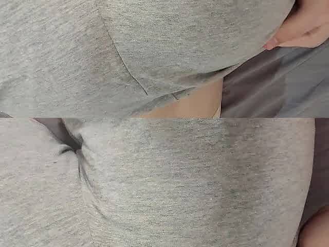 Cute Gal in White Pants needs to Sluggishly Bang Her Taut Gap