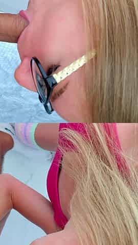 Hot Blonde Girl Gets Her Perfect Ass Creampied - Amateur Anal