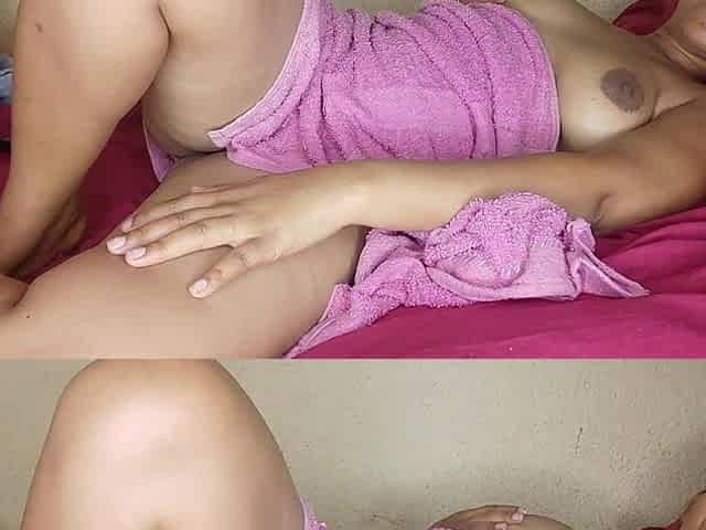 Solo Ebony Plays with Pussy Till She Squirts