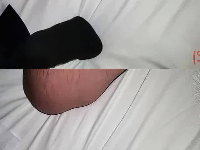Amateur teen gives a blowjob POV style