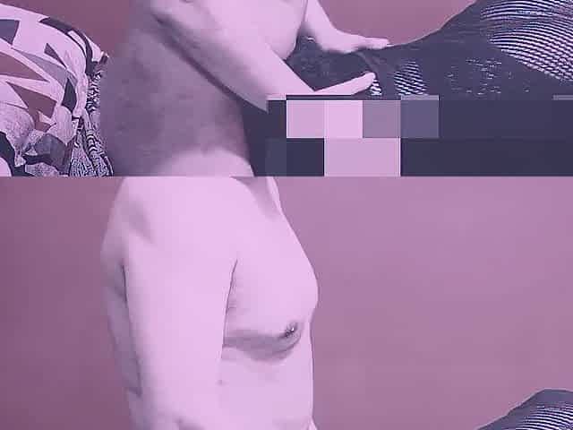 femboy se pone de cuatro para hacerse culear