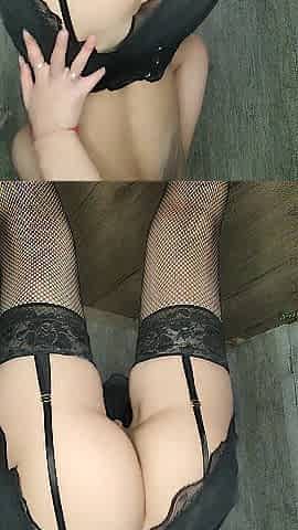 sexy sexwife bang her booty aperture fingering