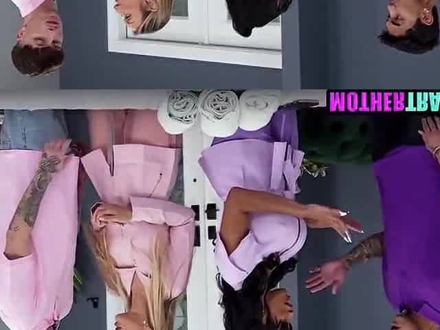 Foursome Sex With Massuese Stepmoms