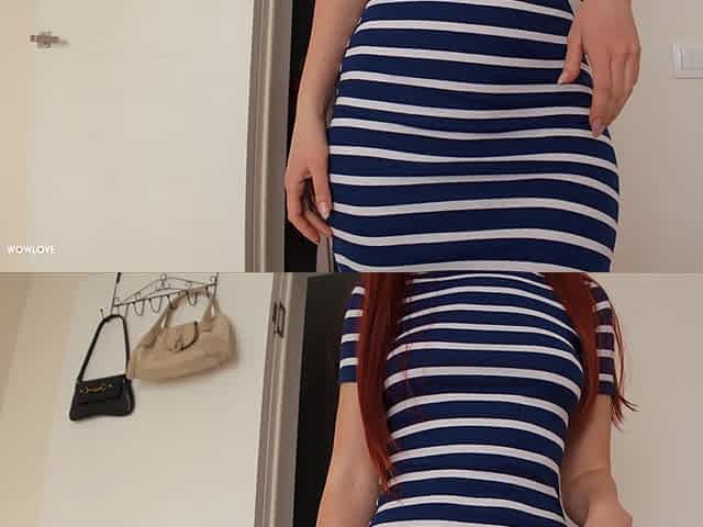 I Accidentally Saw My Step Mom with No Panties Under Her Dress...she Caught Me