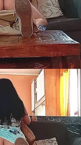 My Cuckolded Husband Cooks While We Have Sex with His Friend