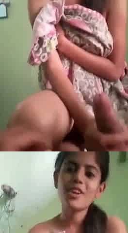 Lover giving blowjob
