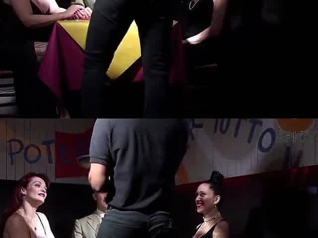 Gigolo takes on 2 Italian harlots