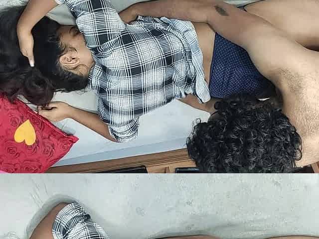 Shirt Open and Hot Ass Kiss Romance of Mallu Couple