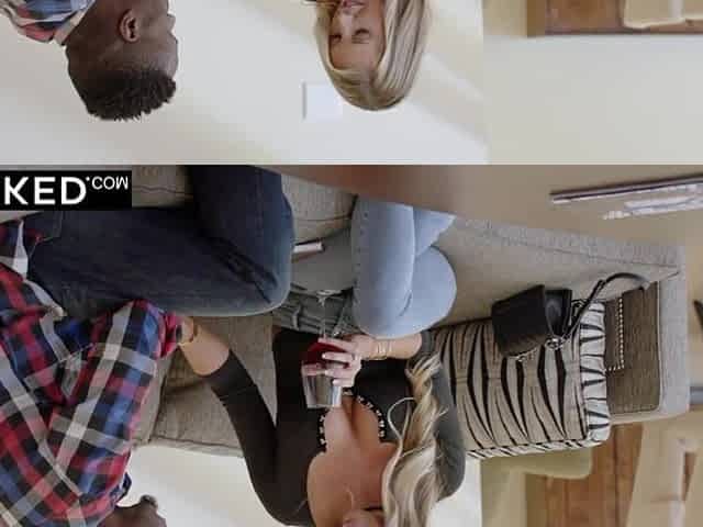 BLACKED Samantha Saint Cheats with BBC