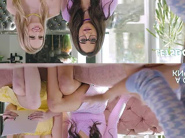Concupiscent Roommates Isabella Worthwhile, Scarlett Sage, Giselle Blanco Naughty Threeway - A BEAUTY KNOWS