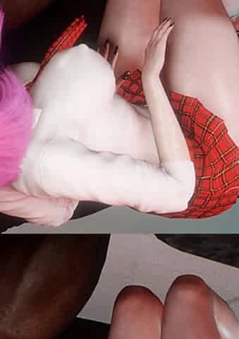 3D Huge Boobs Cosplay Babe Have a Hardcore Cuckold Sex with BBC