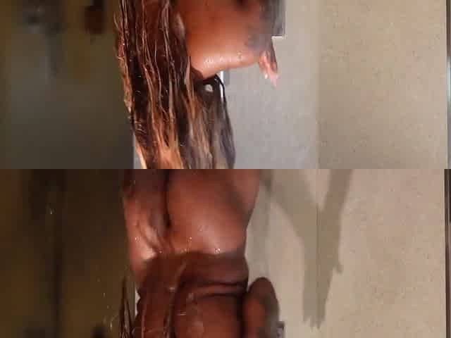 Steamy Shower Play With My Wet, Slippery Body
