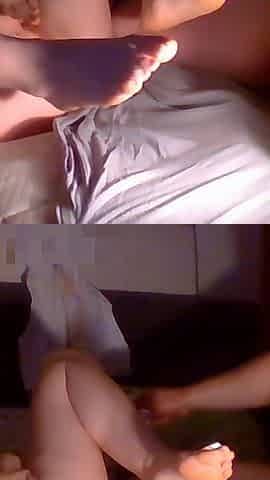 Wife and Her Hubby - Pussy Fisting Recorded on Web Camara