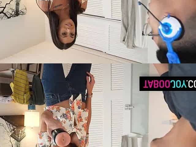 Banged my stepmom's booty from behind and made her climax