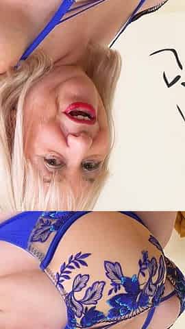 Squirting in My Blue Lingerie