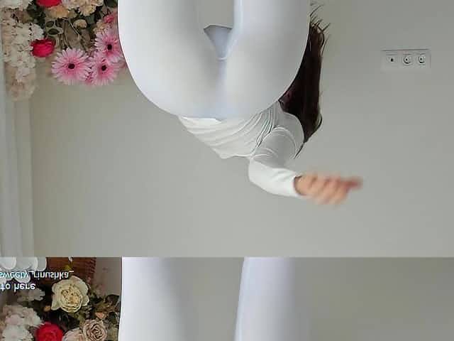 white yoga pants - solo teen