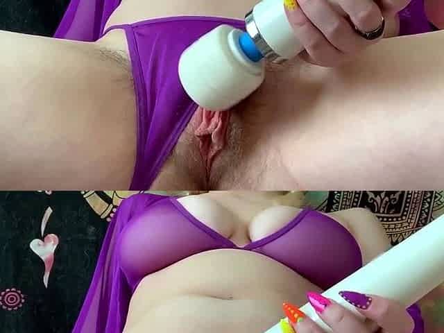 Sexy hottie Anetta Keys enjoys a solo toy masturbation