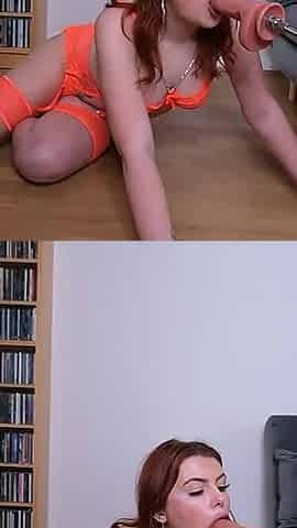 Lesbian Fuck Machine Play