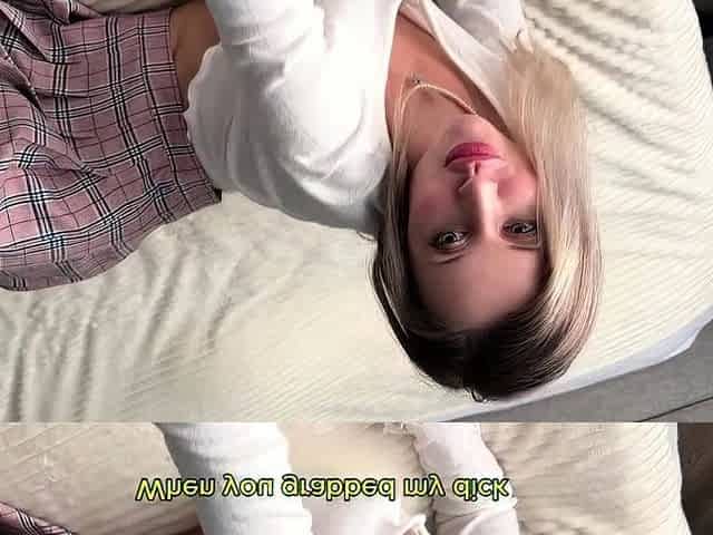 PornHub - Mila Lioness - Stepsister Plays With My Cock