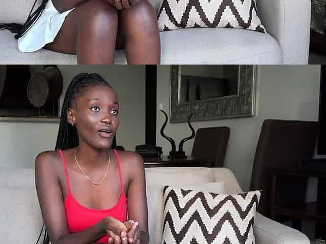 Innocent EBONY TEEN turned into cheater