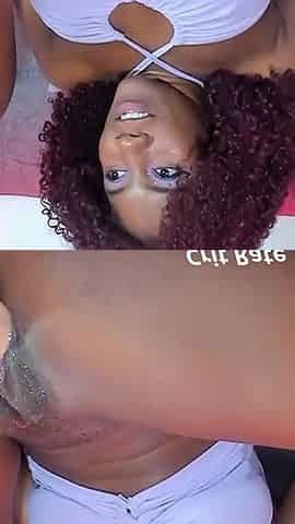 Clitoral Sucking Dildo While Penetrating Her