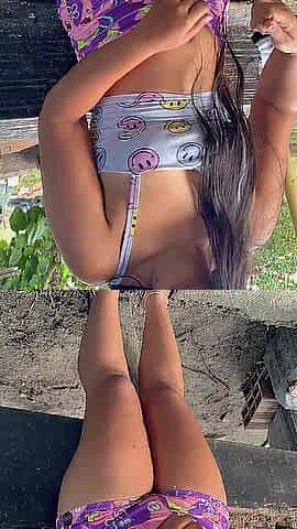 Nasty peasant beauty asks for aid in swap for swallowing the milk
