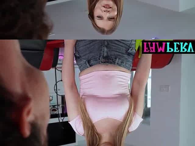 Fortunate stepbrothr taboo screwing his breasty golden-haired stepsis