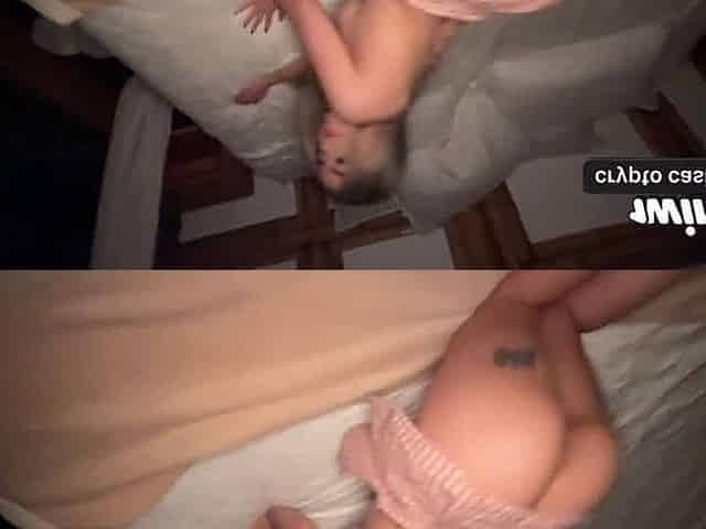 Colombian schoolgirl Nath Gomez gets her spunk face packed by her crazy classmate!