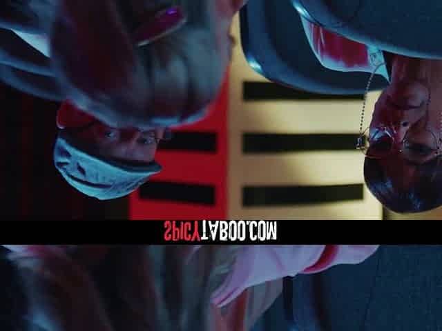 Golden-haired Chick Sucks Her Boyfriend's Penis At The Video Theatre