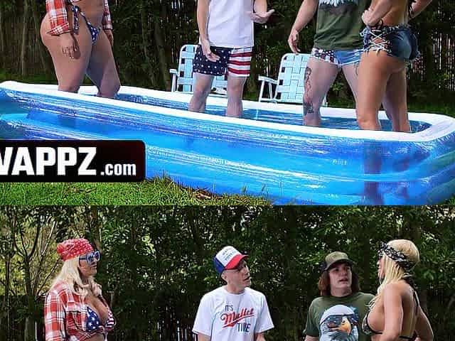 SWAPPZ - Truth or Dare Turns Into a mother I'd like to fuck Swapping Screw Fest!