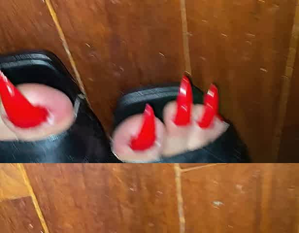 Compilation, including lengthy toenails claws, pumped butt and shlong, self screw, cum in feet soles and mu