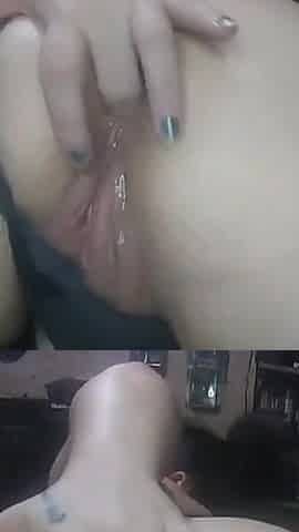 Chubby Slut Stretches Asshole and Masturbates POV