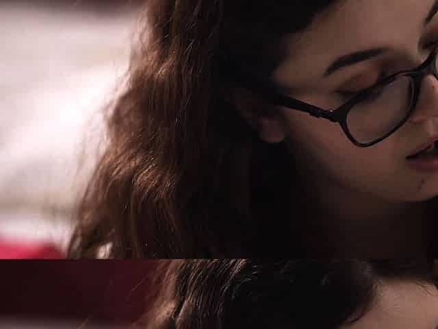 Brunette blowjob and hardcore copulate