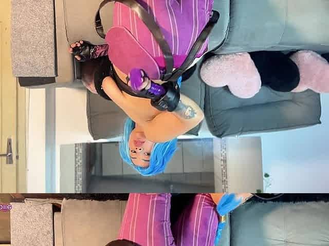 Jinx Cosplay Creamy Pussy Fuck with Squirt and Fart